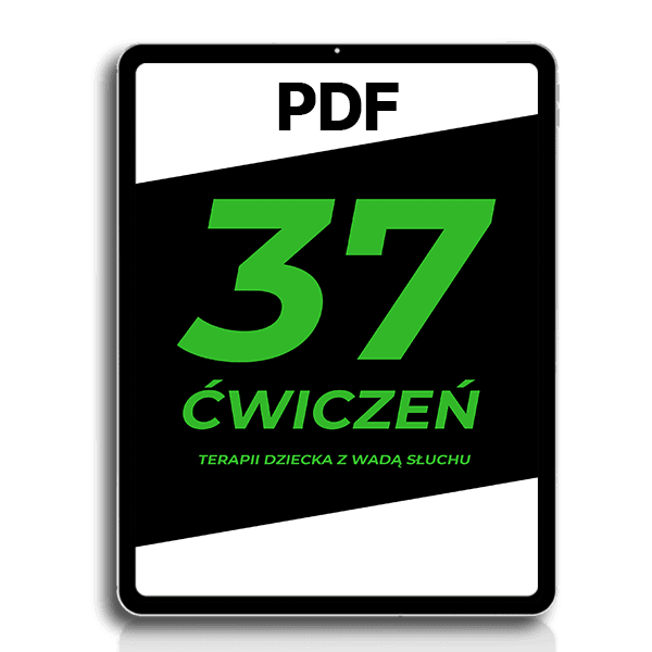 Ebook 37ćwiczeń terapii dziecka z wadą słuchu