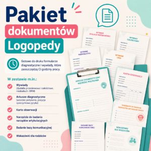 Pakiet dokumentów dla logopedy